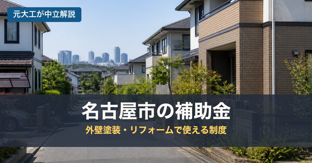名古屋市の補助金のアイキャッチ画像